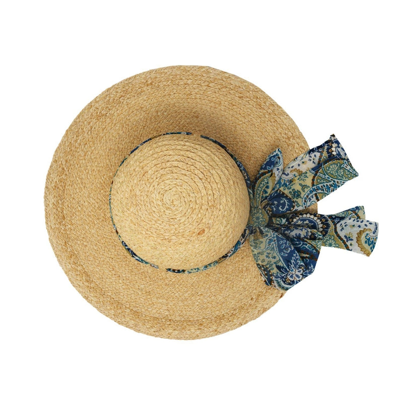 Wallaroo Sausalito Hat - Natural(scarf)