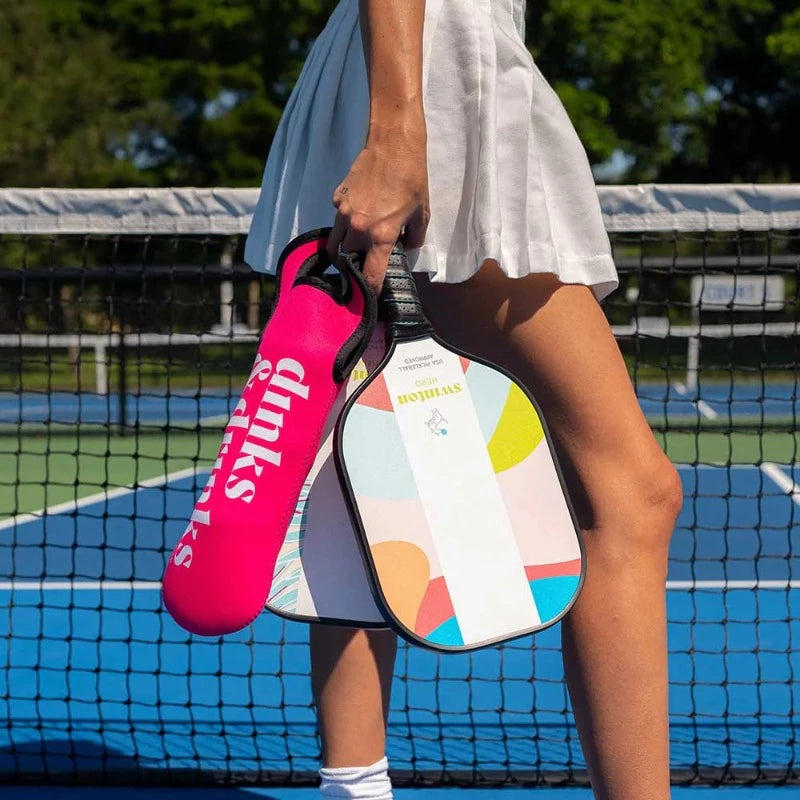 Swinton Pickleball Ball & Wine Bag - Pink